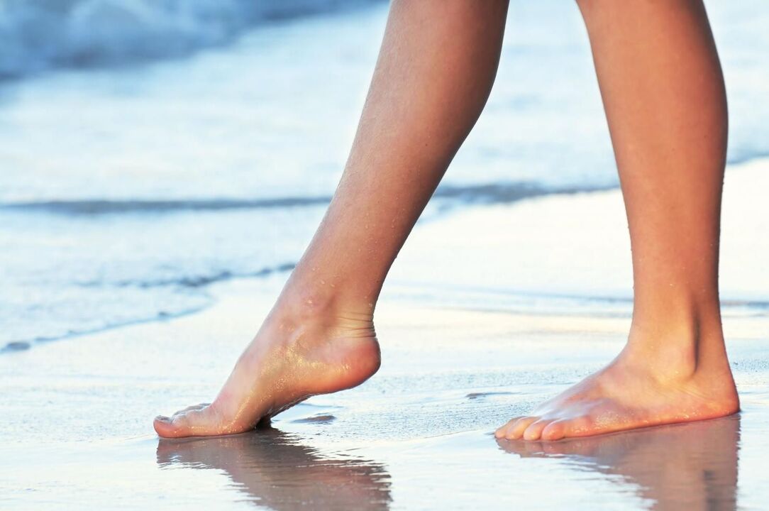 Prévention des varices – marcher pieds nus sur l’eau